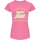 I Have Plans With My Cat in the Garden Gardening Womens Petite Cut T-Shirt Azalea