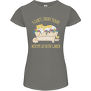 I Have Plans With My Cat in the Garden Gardening Womens Petite Cut T-Shirt Charcoal