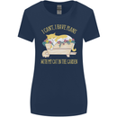 I Have Plans With My Cat in the Garden Gardening Womens Wider Cut T-Shirt Navy Blue