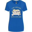 I Have Plans With My Cat in the Garden Gardening Womens Wider Cut T-Shirt Royal Blue