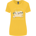 I Have Plans With My Cat in the Garden Gardening Womens Wider Cut T-Shirt Yellow