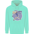 I Have a Badminton Attitude Childrens Kids Hoodie Peppermint