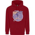 I Have a Badminton Attitude Childrens Kids Hoodie Red