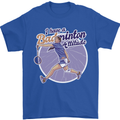 I Have a Badminton Attitude Funny Mens T-Shirt 100% Cotton Royal Blue