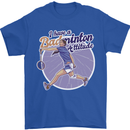 I Have a Badminton Attitude Funny Mens T-Shirt 100% Cotton Royal Blue