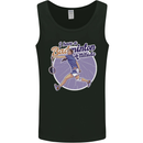 I Have a Badminton Attitude Funny Mens Vest Tank Top Black