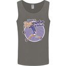 I Have a Badminton Attitude Funny Mens Vest Tank Top Charcoal