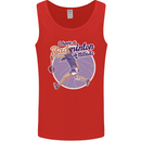 I Have a Badminton Attitude Funny Mens Vest Tank Top Red