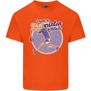 I Have a Badminton Attitude Kids T-Shirt Childrens Orange
