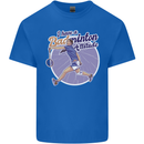 I Have a Badminton Attitude Kids T-Shirt Childrens Royal Blue
