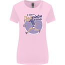 I Have a Badminton Attitude Womens Wider Cut T-Shirt Light Pink