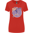 I Have a Badminton Attitude Womens Wider Cut T-Shirt Red