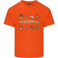 I Just Wet My Plants Funny Gardening House Kids T-Shirt Childrens Orange