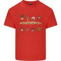 I Just Wet My Plants Funny Gardening House Kids T-Shirt Childrens Red
