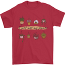 I Just Wet My Plants Funny Gardening House Mens T-Shirt 100% Cotton Red