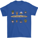 I Just Wet My Plants Funny Gardening House Mens T-Shirt 100% Cotton Royal Blue