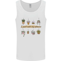 I Just Wet My Plants Funny Gardening House Mens Vest Tank Top White