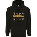 I Just Wet My Plants House Funny Gardening Mens 80% Cotton Hoodie Black