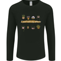 I Just Wet My Plants House Funny Gardening Mens Long Sleeve T-Shirt Black