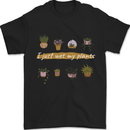 I Just Wet My Plants House Funny Gardening Mens T-Shirt 100% Cotton Black