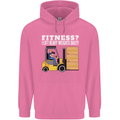 I Lift Heavy Weights All Day Funny Forklift Driver Mens 80% Cotton Hoodie Azelea