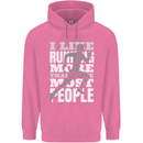 I Like Running Cross Country Marathon Runner Childrens Kids Hoodie Azalea