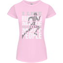 I Like Running Cross Country Marathon Runner Womens Petite Cut T-Shirt Light Pink