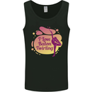 I Love Baton Twirling Gymnastics Mens Vest Tank Top Black