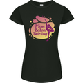 I Love Baton Twirling Gymnastics Womens Petite Cut T-Shirt Black