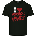I Love Horror Movies Kids T-Shirt Childrens Black