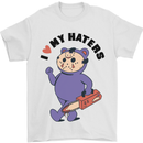 I Love My Haters Funny Halloween Mens T-Shirt 100% Cotton White