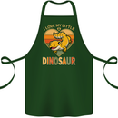 I Love My Little Dragon Bearded Dragon Cotton Apron 100% Organic Forest Green