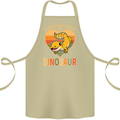 I Love My Little Dragon Bearded Dragon Cotton Apron 100% Organic Khaki
