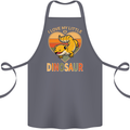 I Love My Little Dragon Bearded Dragon Cotton Apron 100% Organic Steel