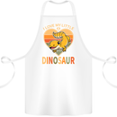 I Love My Little Dragon Bearded Dragon Cotton Apron 100% Organic White