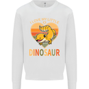 I Love My Little Dragon Bearded Dragon Kids Sweatshirt Jumper White