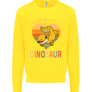 I Love My Little Dragon Bearded Dragon Kids Sweatshirt Jumper Yellow