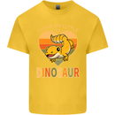 I Love My Little Dragon Bearded Dragon Kids T-Shirt Childrens Yellow