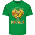 I Love My Little Dragon Bearded Dragon Mens Cotton T-Shirt Tee Top Irish Green