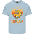 I Love My Little Dragon Bearded Dragon Mens Cotton T-Shirt Tee Top Light Blue