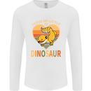 I Love My Little Dragon Bearded Dragon Mens Long Sleeve T-Shirt White