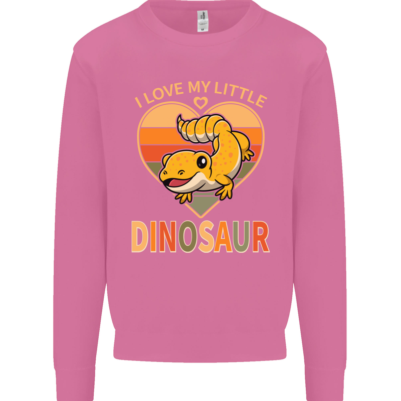 I Love My Little Dragon Bearded Dragon Mens Sweatshirt Jumper Azalea
