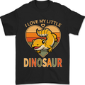 I Love My Little Dragon Bearded Dragon Mens T-Shirt 100% Cotton Black