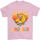 I Love My Little Dragon Bearded Dragon Mens T-Shirt 100% Cotton Light Pink