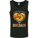 I Love My Little Dragon Bearded Dragon Mens Vest Tank Top Black