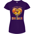 I Love My Little Dragon Bearded Dragon Womens Petite Cut T-Shirt Purple