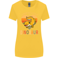 I Love My Little Dragon Bearded Dragon Womens Wider Cut T-Shirt Yellow