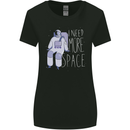 I Need More Space Astronaut Space Womens Wider Cut T-Shirt Black