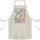 I Raise Tiny Dinosaurs Lizards Chameleon Cotton Apron 100% Organic Natural