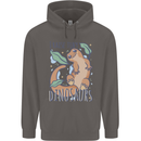 I Raise Tiny Dinosaurs Lizards Chameleon Mens 80% Cotton Hoodie Charcoal